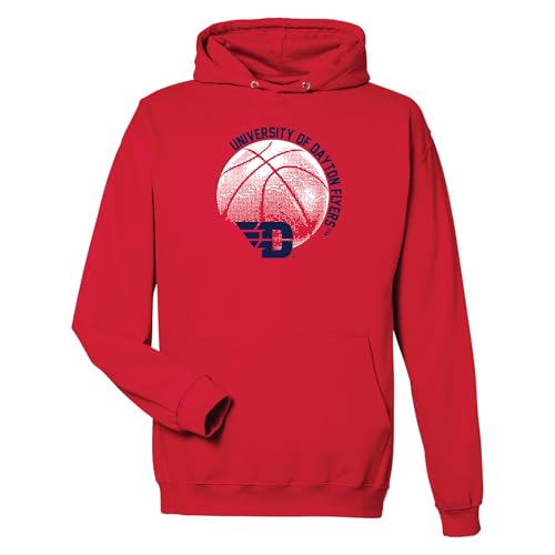 J2 Sport University of Dayton Hoodie, Hooded Sweatshirt, DAY Flyers Apparel Red