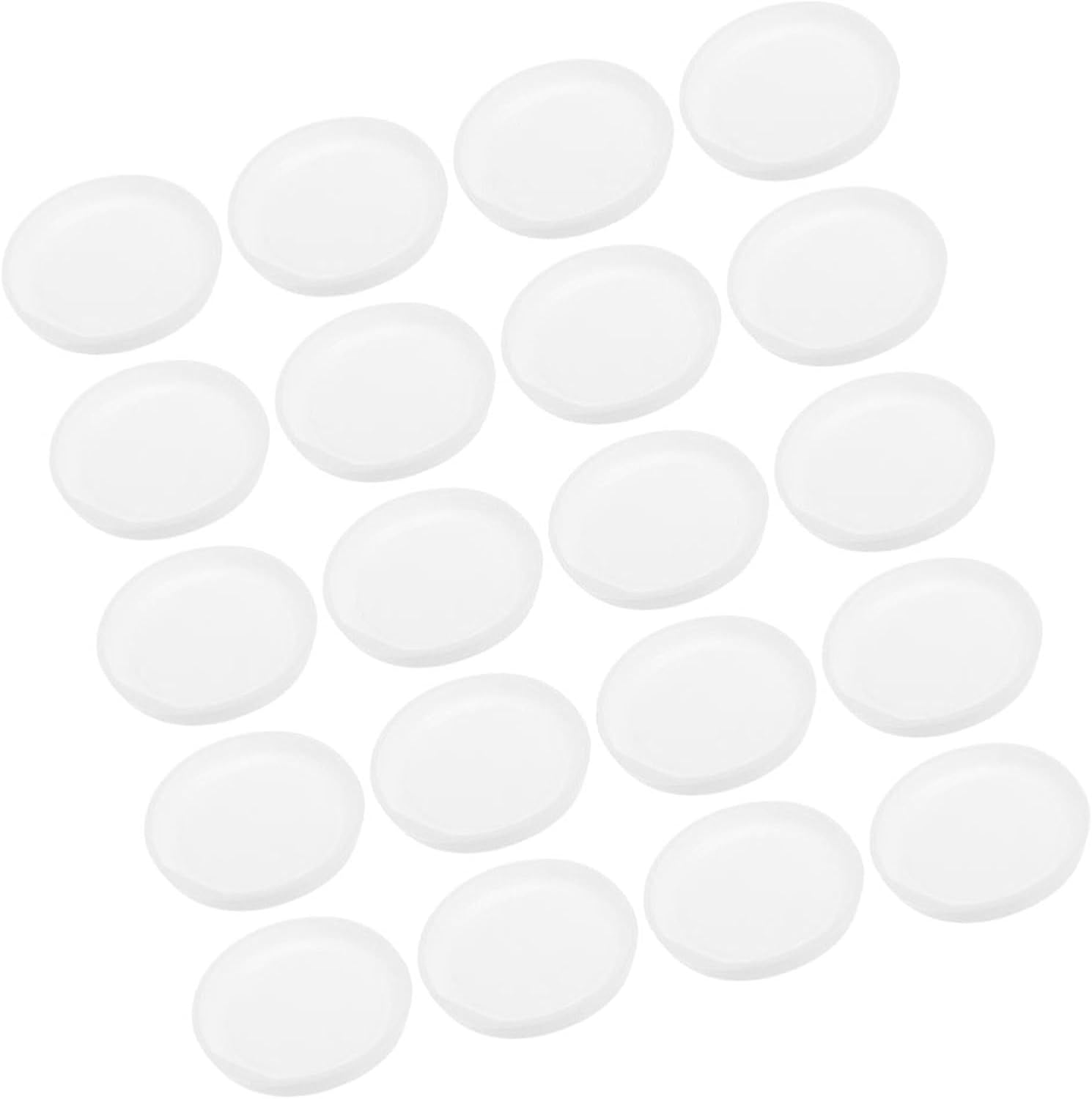 Beavorty 50pcs Plastic End Caps for Mailing Tubes White Large Capacity Set | 2-inch Size, for Paper Roll Tubes and Cardboard Shipping Tubes, Portable Lightweight Fit for Gallery Storage and Professional