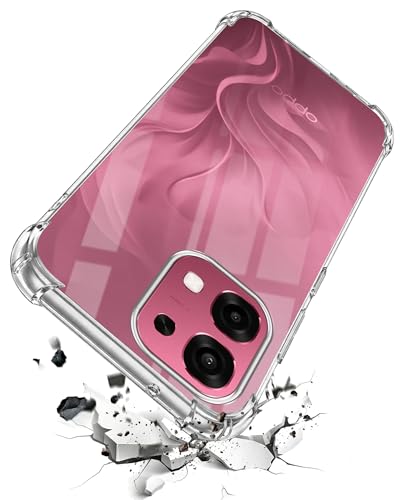 Image of Jkobi Shockproof Crystal-Clear Back Cover for Oppo F31 5G | Oppo F33 5G (Anti Yellow Case | Drop & Camera Protection | Hard Polycarbonate)