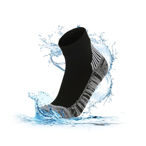 RANDY SUN® Unisex Calzini Impermeabili, Uomo Donna Calze Traspiranti per Campeggio Pesca Hiking Golf Ciclismo Rafting, 1 Paio