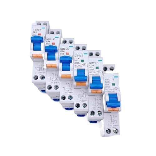 Disjoncteur NB2LE 1P+N 32A protection fuite différentiel tableau monophasé