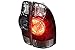 SPEC-D TUNING Black Housing Clear Lens LED Tail Lights Compatible with 2005-2015 Toyota Tacoma Left + Right Pair Assembly