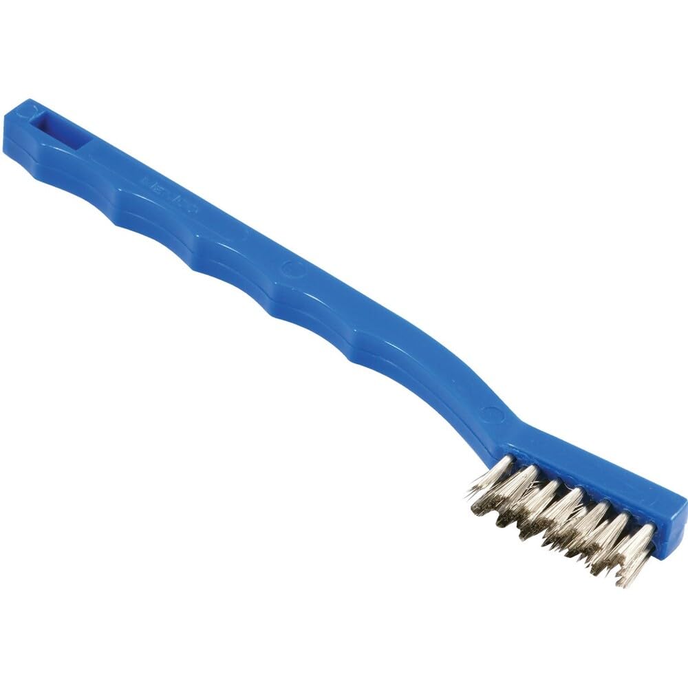 Forney 70488 Wire Brush, in acciaio INOX con manico in plastica, 7 – 1/4-inch-by-.006-inch