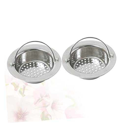 Colador para fregadero cocina acero inoxidable plateado miniatura 4