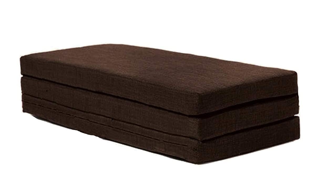 See full amazon price history chart for CHILLI BILLI Premium 4-Inch Dual Comfort Foldable Single Bed Mattress for Travel and Picnic - High Density Foam, Reversible, Brown (3x6ft) CHILLI BILLI Premium 4-Inch Dual Comfort Foldable Single Bed Mattress for Travel and Picnic - High Density Foam, Reversible, Brown (3x6ft) (B0DG3WZBWN) Amazon Price History, Amazon Price Tracker
