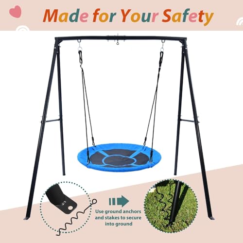 Trekassy DR0575C-A08 Saucer Swing With Frame thumb #1