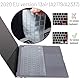 AFCJLTO Ultra-dünne Tastaturabdeckung für MacBook Air 13 M1 2020 A2337 A2179, EU-Layout, wasserdicht & staubdicht, waschbar & wiederverwendbar aus hochtransparentem TPU-Material - 1 Stück