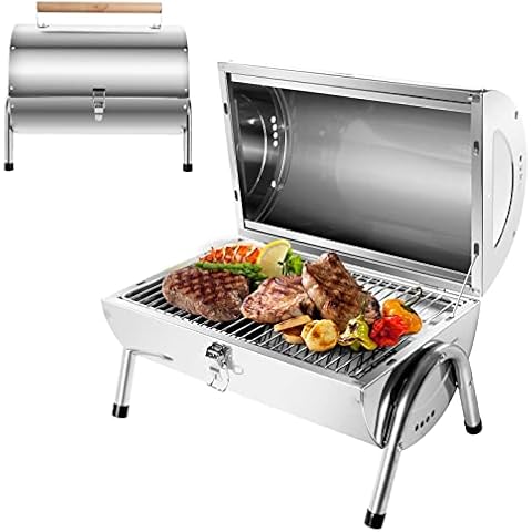 Barbacoa de Carbón 2 en 1 SunJas Cover