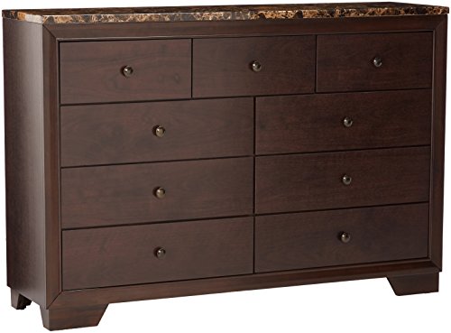 Coaster Home Furnishings Conner 9-Drawer Rectangular Dresser Cappuccino