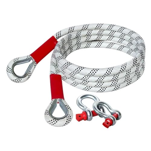 Cinta Remolque 3.1m/5m/7m 10T Car Towing Rope Multiple Sizes Car Outdoor Trailer Tow Rope(5M 10T)