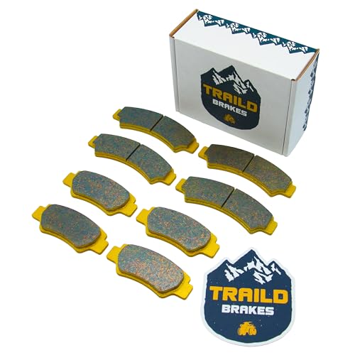 Traild Ceramic Brake Pad Set for Segway Fugleman UT10/UT6/1000/570 2021-2025 Full Vehicle Set Front & Rear