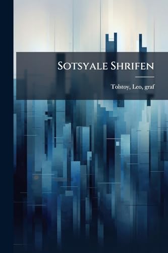 Sotsyale Shrifen (Yiddish Edition)