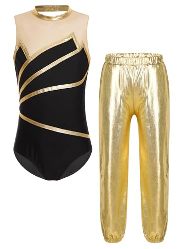 Maillot de gymnastique filles pour entraînement et gala