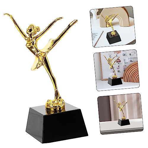 ORFOFE Troféu De Dança Cristais Decoração Modelo De Metal Decoração Esportiva Presentes Infantis Dec