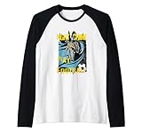 DC Comics Batman Fight Crime Play Football Raglan