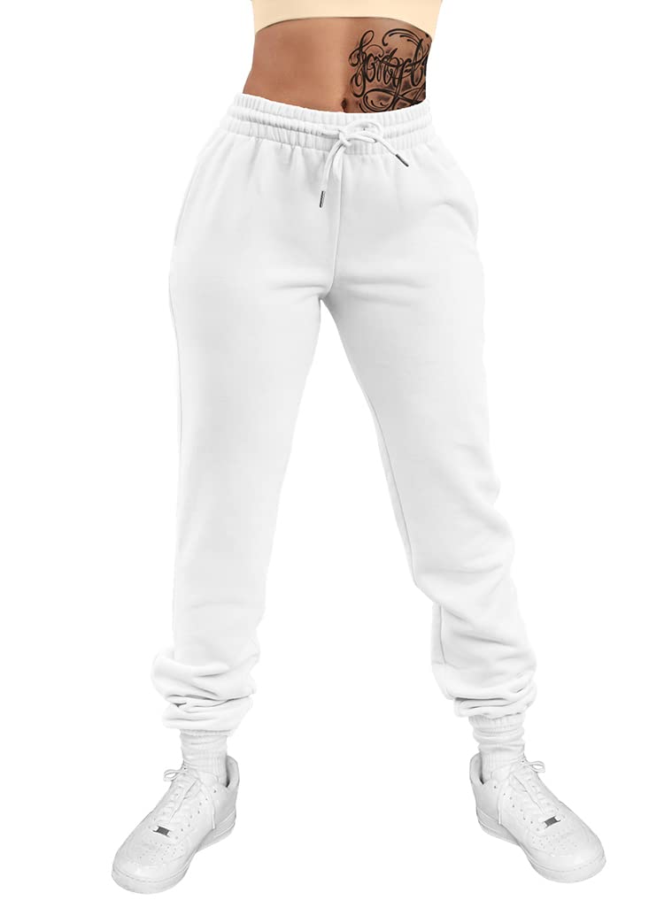 GOKATOSAUWomen's Sexy Lounge Stretch Casual Jogger Drawstring Sweatpants with Pockets