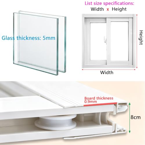 Ventanas correderas extraíbles herméticas que evitan el polvo en casa 4