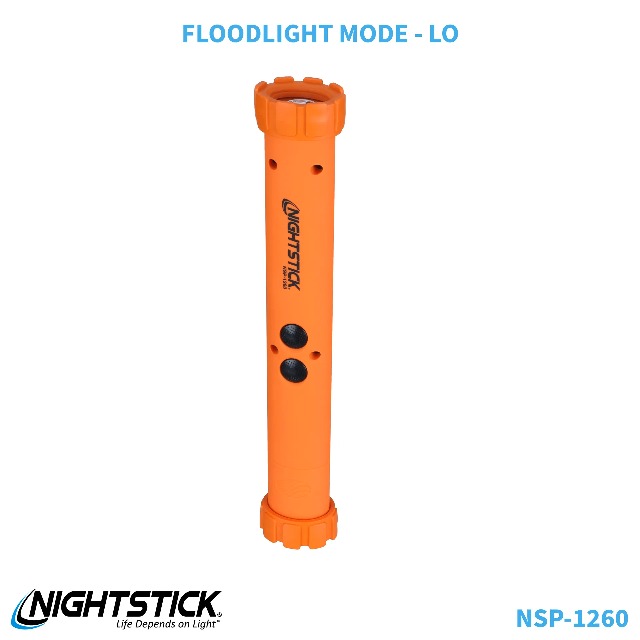 Nightstick NSP-1260 Multi-Purpose LED Flashlight, Orange - Basic