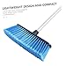 SECFOU Long Handle Heavy Duty Broom for Efficient Home and Outdoor Cleaning Bristle Brush for Sweeping Floors Pet Hair Removal and Maintenance