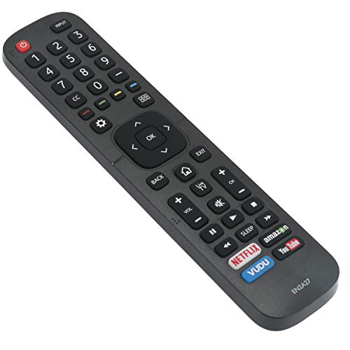 WINFLIKE EN2A27 Replacement Remote for Hisense TV 50H7GB 50H7C 50H7GB1 50H8C 55H5C 55H6B 55H7B 55H7C 55H9B2 65H7B2 65H8C LTDN55K2203GWUSA 40H5C 43H5C 43H7C 50CU6000 50H5C 50H6C 55H8C 65CU6200 65H10B