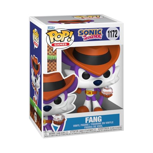 Funko Pop! Games: Sonic The Hedgehog - Fang The Hunter - Figura de Vinilo Coleccionable - Idea de Regalo - Mercancia Oficial - Juguetes para Niños y Adultos - Video Games Fans