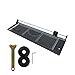 INTBUYING 36 Inch Commercial Manual Precision Rotary Paper Trimmer with an Angle Line Smart Rotary Paper Cutter for Cutting Photo Paper, Film, hot and Cold Laminating Paper, etc