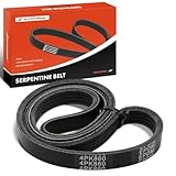 A-Premium Engine Serpentine Drive Belt Compatible with Nissan Altima 1998-2001 & Toyota Tundra 2000-2004 & BMW 320i 2003-2005, X5, X3, 745i, 745Li & Dodge Avenger & Chrysler Sebring & Mazda Miata