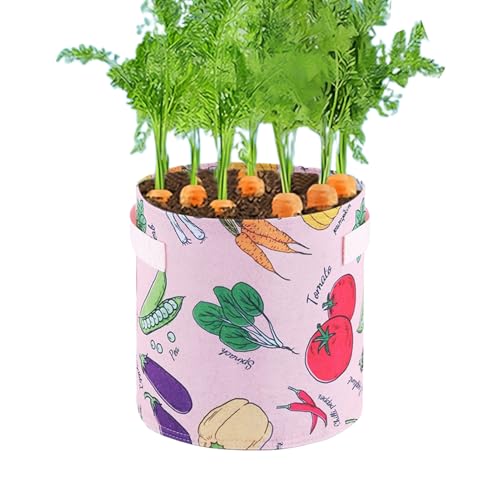 Ancsttu Contenitori per la coltivazione di patate, per piantare patate, vasi da giardino – Drenaggio verdure contenitori per piantare, fragola, carota, coltivazione, giardinaggio, balcone