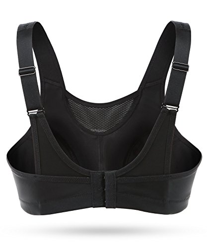 Image of Wingslove High Impact Sports Bras for Women Plus Size Non Padded Wirefree Workout Bra Bounce Control