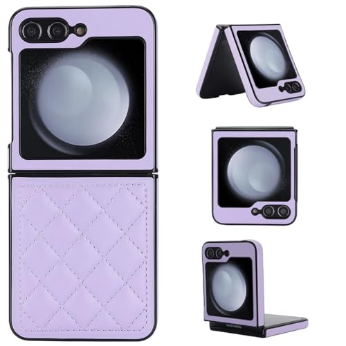 Coque rigide pour Samsung Z Flip 4 prévention des chutes et antichoc violet