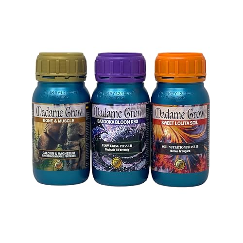 Abono Líquido Plantas Aromáticas Marca MADAME GROW