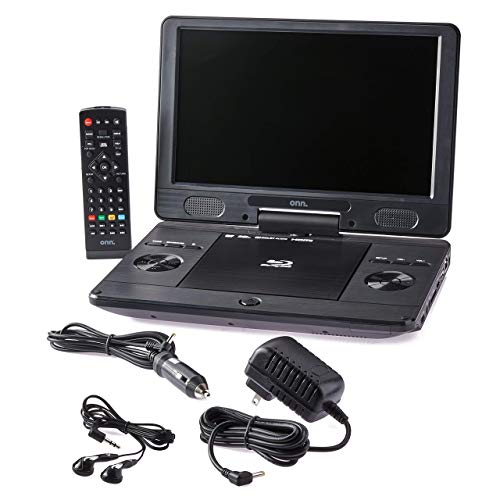 Onn 11" Hd Display Portable Blu-Ray/Dvd/Cd Media Player With Hdmi / Usb / Ethernet / Ports And Sd/Mmc Card Reader 100009768 (Renewed) #TOP1