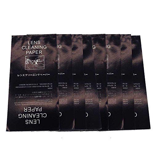 Vizemo200 Sheets Ultrasoft Microscope and Camera Lens Cleaning Paper, 8 Packs of 25 Sheets