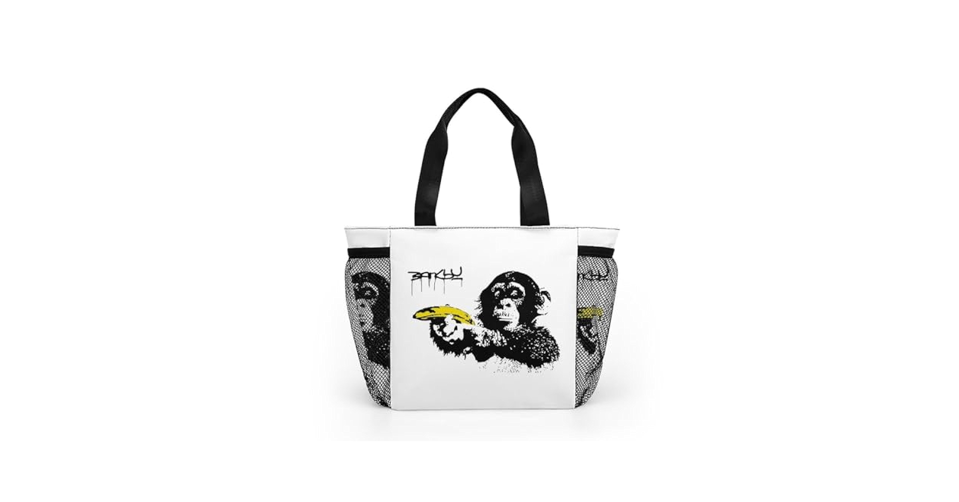 バンクシー　チンパンジー　バナナ Amazon.co.jp: ガーデン 旗 バンクシー Banksy チンパンジー