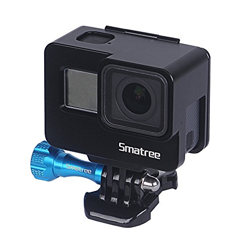 Smatree Frame Mount Housing Case Compatible with GoPro Hero 7/6/5/GOPRO Hero 2018,Aluminum Alloy