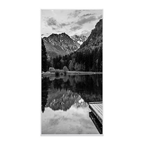 Klarstein Radiador Infrarrojos Pared Potencia 700W, Placa Calor Bajo Consumo App Wifi, Panel Radiante Bajo Consumo, Infrarrojos Calefaccion, Calefactores Infrarojos Panel Radiante Pared