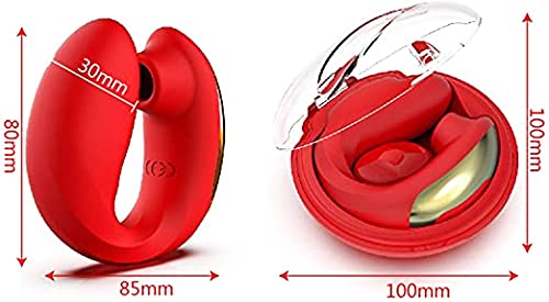 Vibrador Feminino Silicone Vibradoris,Vibrador Flor Rosa Ponta Dupla Função Sugador e Aquecimento pú