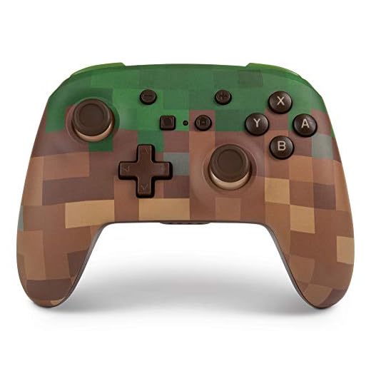 ENHANCED WIRELESS CONTROLLER - MINECRAFT GRASS BLOCK (Nintendo Switch)