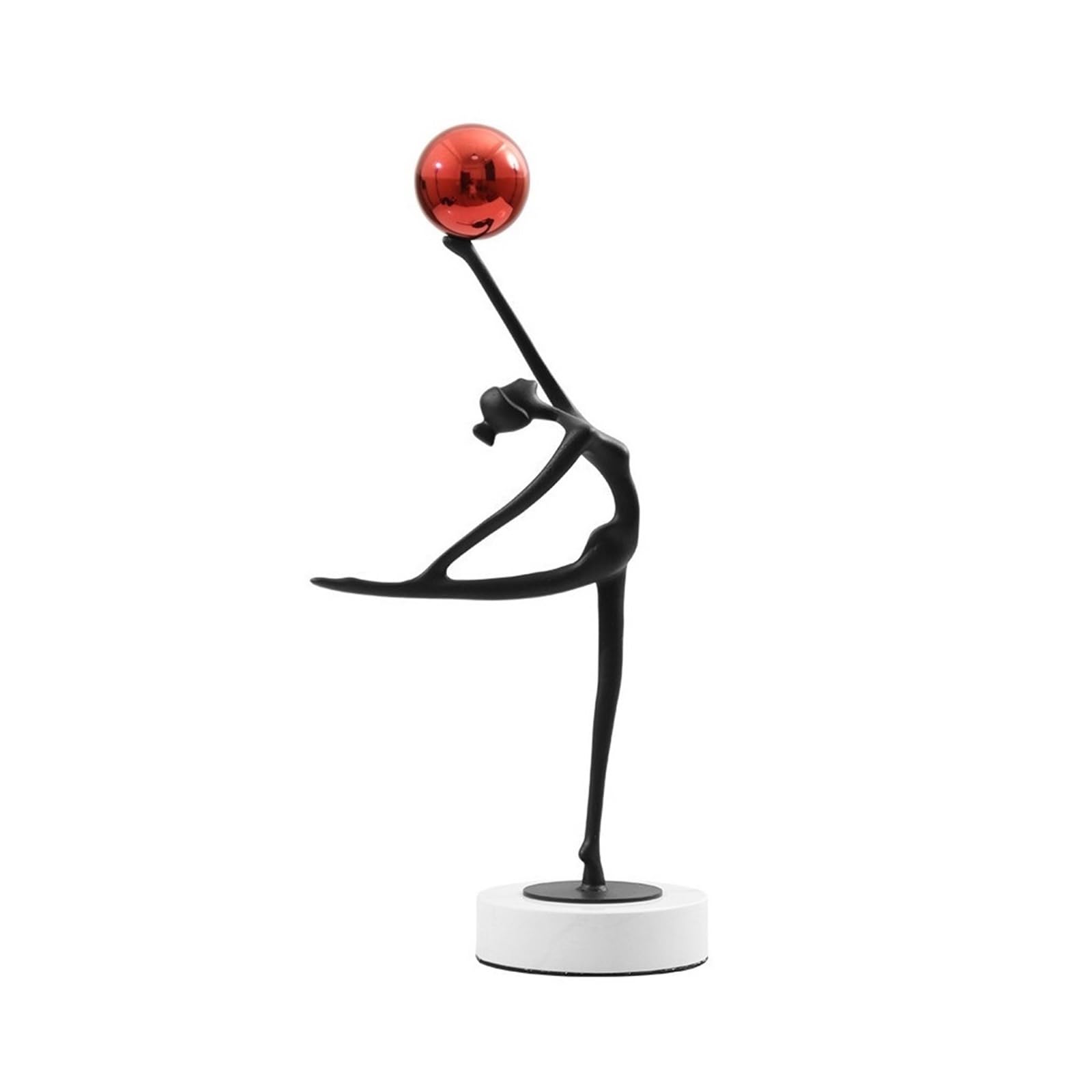 Zhaoj24-05 Art Sculptures Simple Dance Girl Figure Sculpture Home Living Room TV Cabinet Decoration