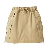 Jupe pour filles avec short intérieur : Ce modèle innovant combine le style d'une jupe et la fonctionnalité d'un short, offrant à la fois couverture et liberté de mouvement. La taille élastiquée et l'ourlet réglable de la jupe permettent un ajustement personnalisé pour un confort tout au long de la journée.