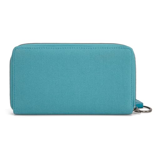 Image of Montana West X Wrangler Wristlet Wallets for Women Classic Retro Wallet Purse Bifold Credit Card Wallets for Women Oversized Logo Clutch Wristlet