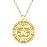 Genérico collar hombre.Colgante colgante vintage de sol y luna para hombres, cadenas de collar plateadas chapadas en oro para mujer, cadenas de collar plateadas en oro