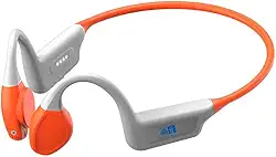 WY998-Plus Fones de ouvido esportivos de condução óssea, 32 GB de memória, IPX8 à prova d'água, compatível com natação, bateria de 180 mAh