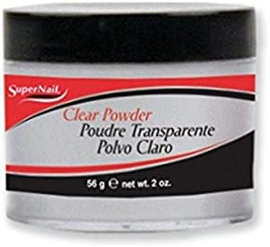 Supernail Nail Powder, Clear, 2 Ounce