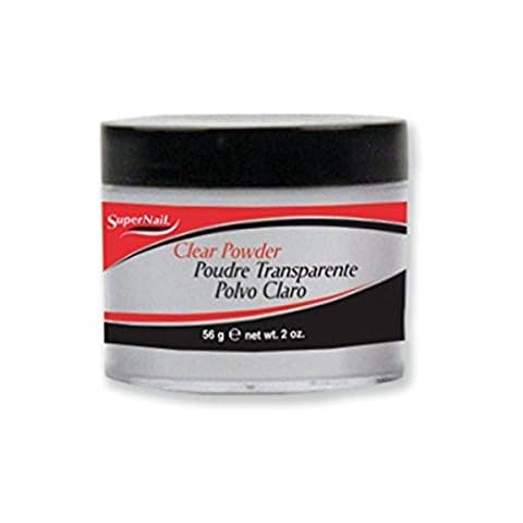 Supernail Nail Powder, Clear, 2 Ounce Cover