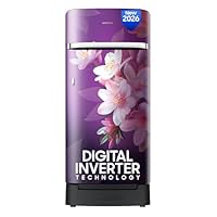 Samsung 189 L, 5 Star, Digital Inverter, Direct-Cool Single Door Refrigerator (RR21H2H25WB/HL, Wild Lily Blue, Base Stand Drawer, Single Touch Defrost, 2026 Model)