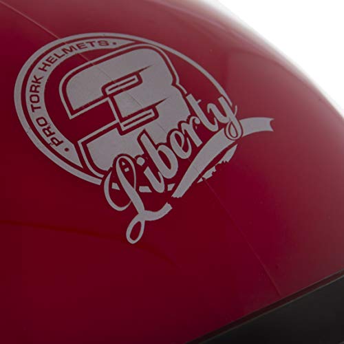 Pro Tork Capacete Liberty Three 56 Vermelho