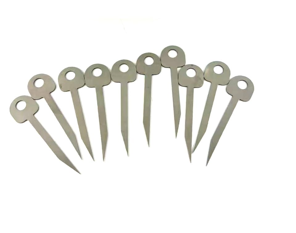 TPM Go 2-Piece Metal Shim Picks for Combination Locks,Padlock Pick Tools,Lockpick Bypass Sheet (10)
