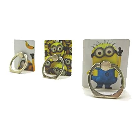 Amazon グルマンディーズ 怪盗グルーシリーズ ミニオン ダイカットマルチリング フラッフィー ピンク Mini 135b グルマンディーズ ホールドリング
