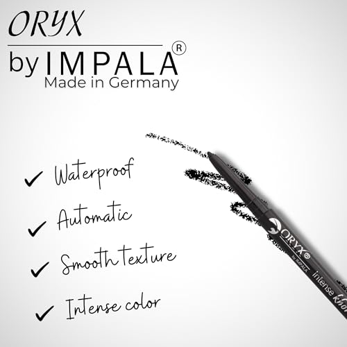 IMPALA | Oryx Khol Kajal Eye Pencil Onyx 03 | Waterproof Eyeliner | Precise Finish Eye Liner | Creamy and Easy to Apply | Intense, Long-Lasting, and Water-Resistant Color - Image 3